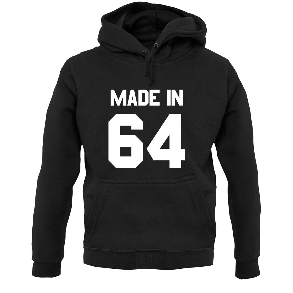 Made In '64 Unisex Hoodie