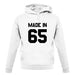 Made In '65 unisex hoodie