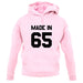 Made In '65 unisex hoodie