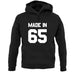 Made In '65 unisex hoodie