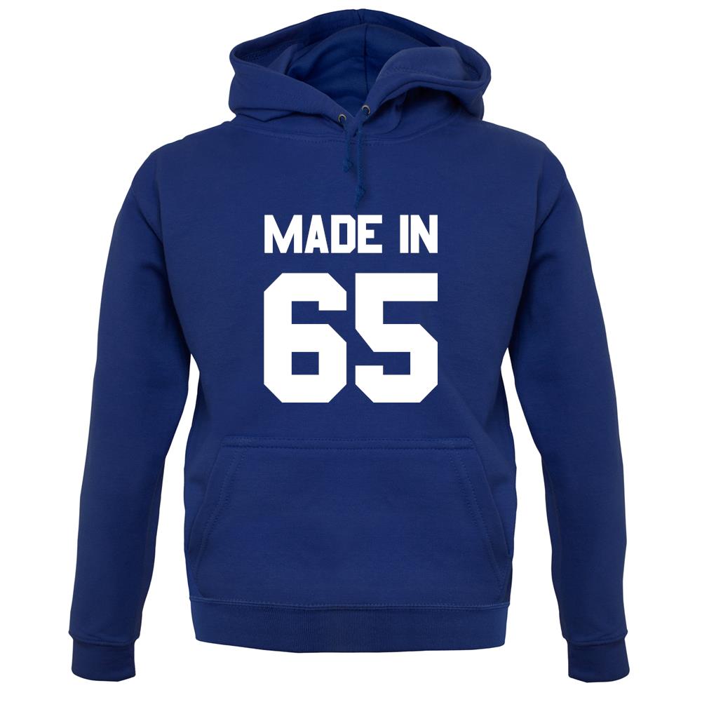 Made In '65 unisex hoodie
