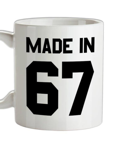 Made In '67 Ceramic Mug