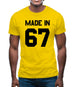 Made In '67 Mens T-Shirt