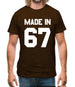 Made In '67 Mens T-Shirt