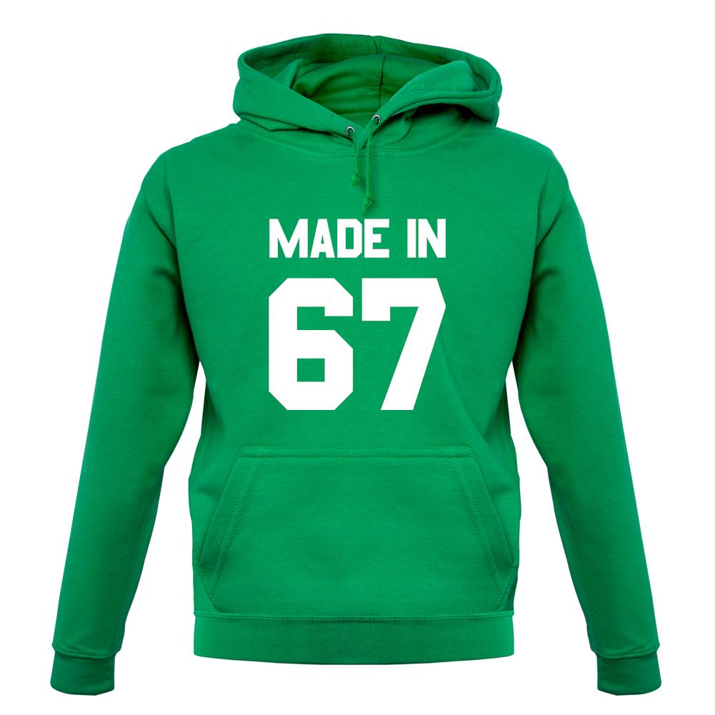 Made In '67 unisex hoodie