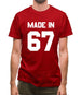 Made In '67 Mens T-Shirt