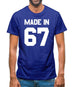 Made In '67 Mens T-Shirt