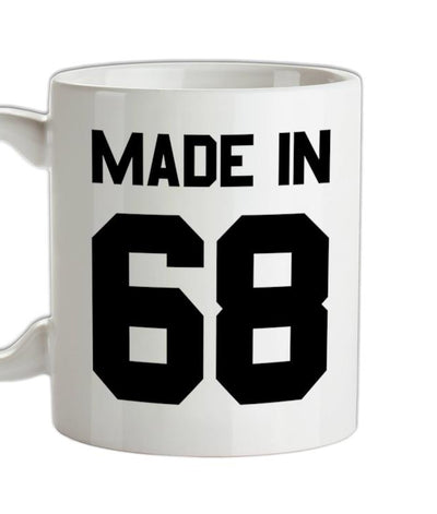 Made In '68 Ceramic Mug