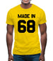 Made In '68 Mens T-Shirt