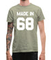 Made In '68 Mens T-Shirt