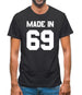 Made In '69 Mens T-Shirt