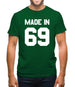 Made In '69 Mens T-Shirt