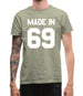 Made In '69 Mens T-Shirt