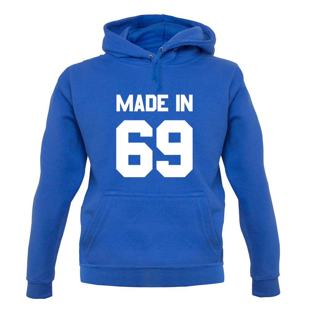 Made In '69 unisex hoodie