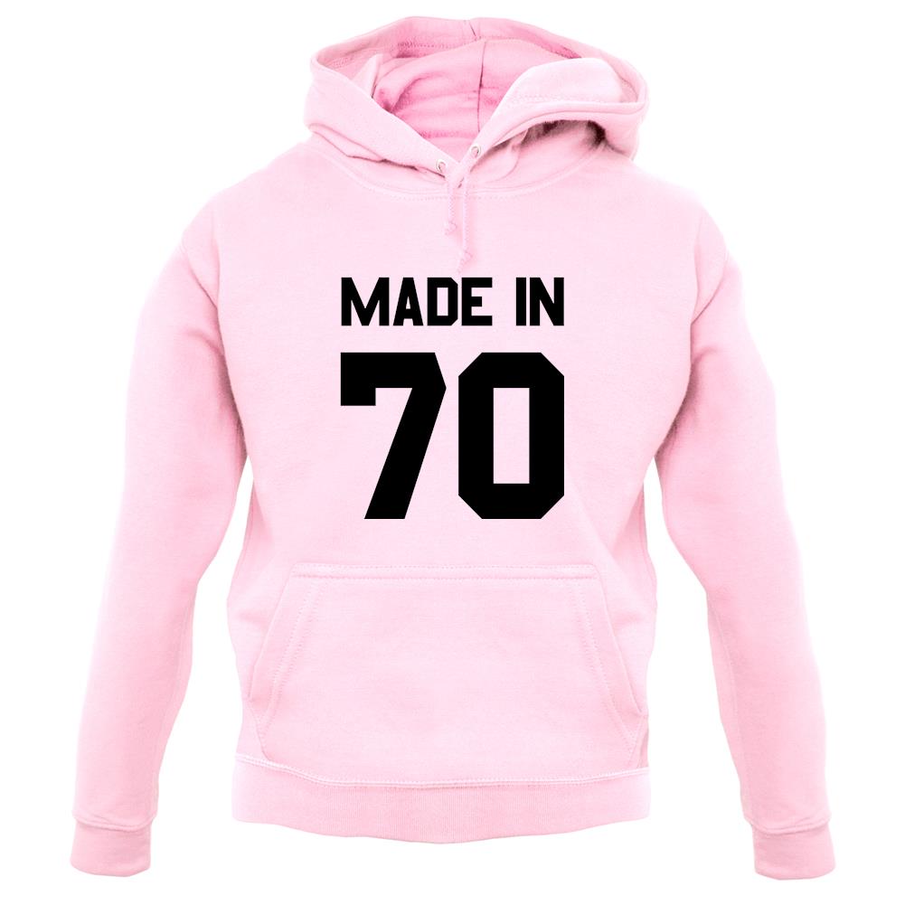 Made In '70 unisex hoodie