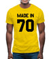 Made In '70 Mens T-Shirt