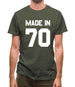 Made In '70 Mens T-Shirt