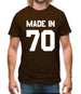 Made In '70 Mens T-Shirt