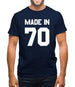 Made In '70 Mens T-Shirt