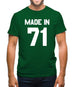 Made In '71 Mens T-Shirt
