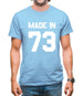 Made In '73 Mens T-Shirt