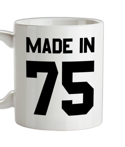 Made In '75 Ceramic Mug