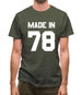 Made In '78 Mens T-Shirt