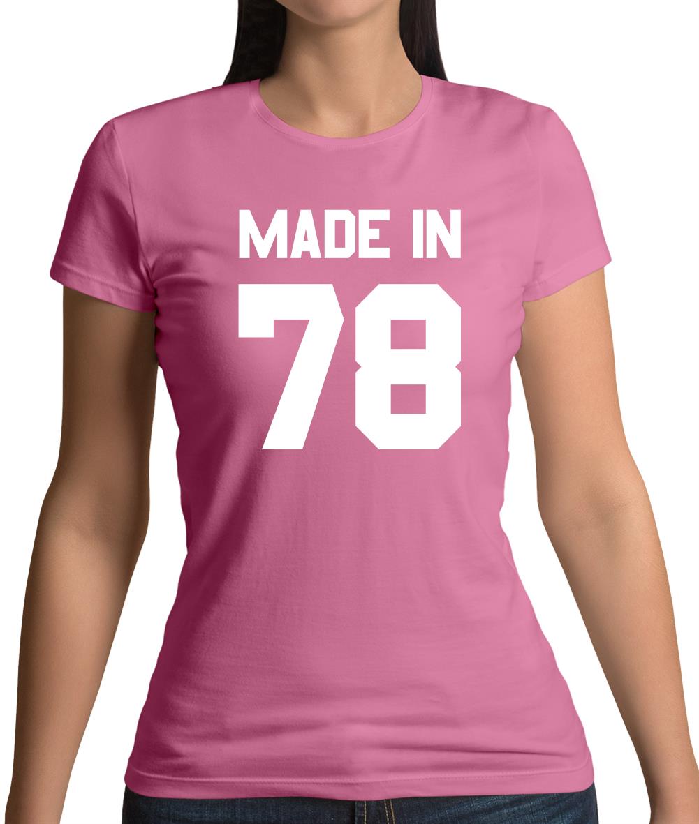 Made In '78 Womens T-Shirt