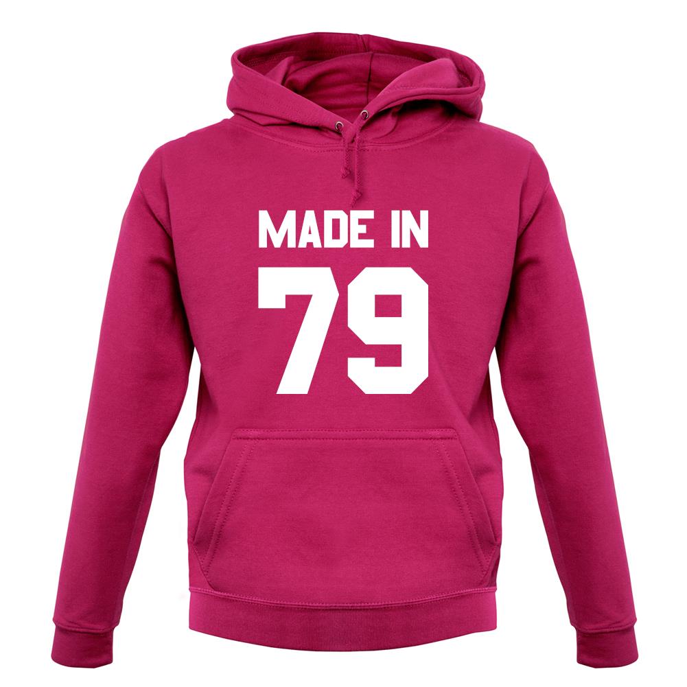 Made In '79 unisex hoodie