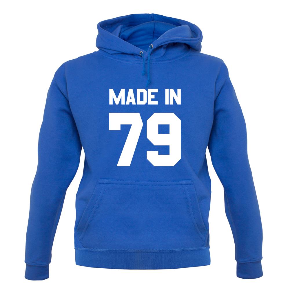 Made In '79 unisex hoodie