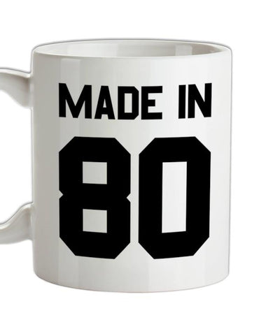 Made In '80 Ceramic Mug