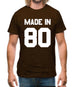 Made In '80 Mens T-Shirt