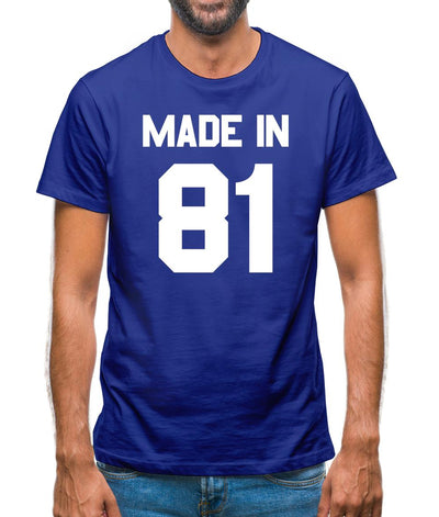 Made In '81 Mens T-Shirt