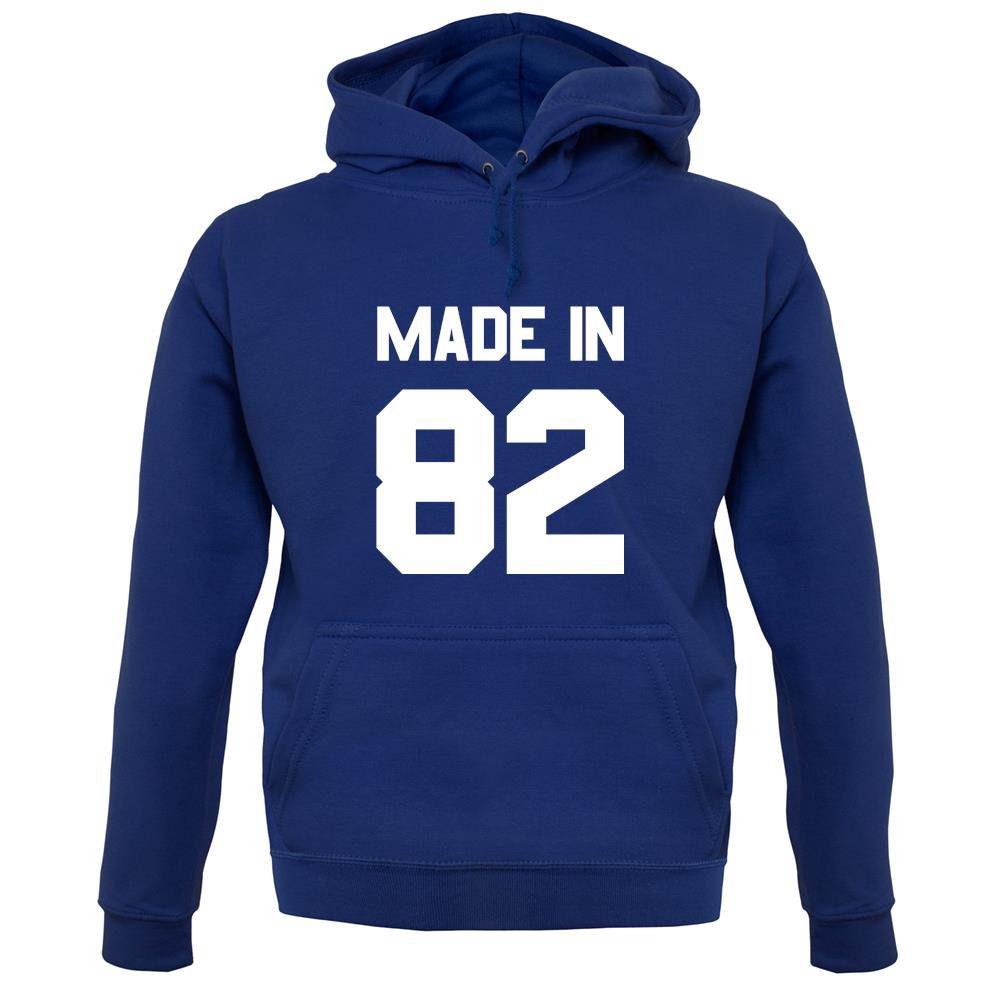 Made In '82 unisex hoodie