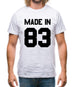 Made In '83 Mens T-Shirt