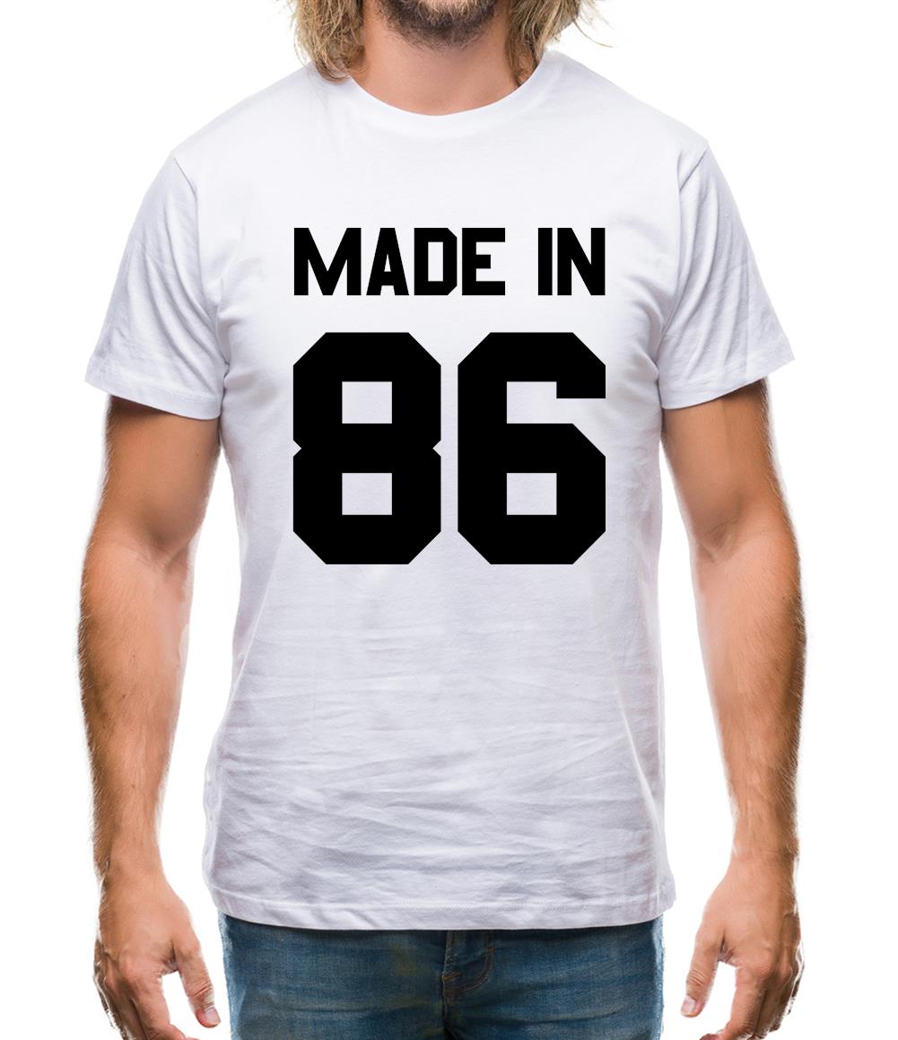 Made In '86 Mens T-Shirt