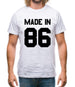 Made In '86 Mens T-Shirt