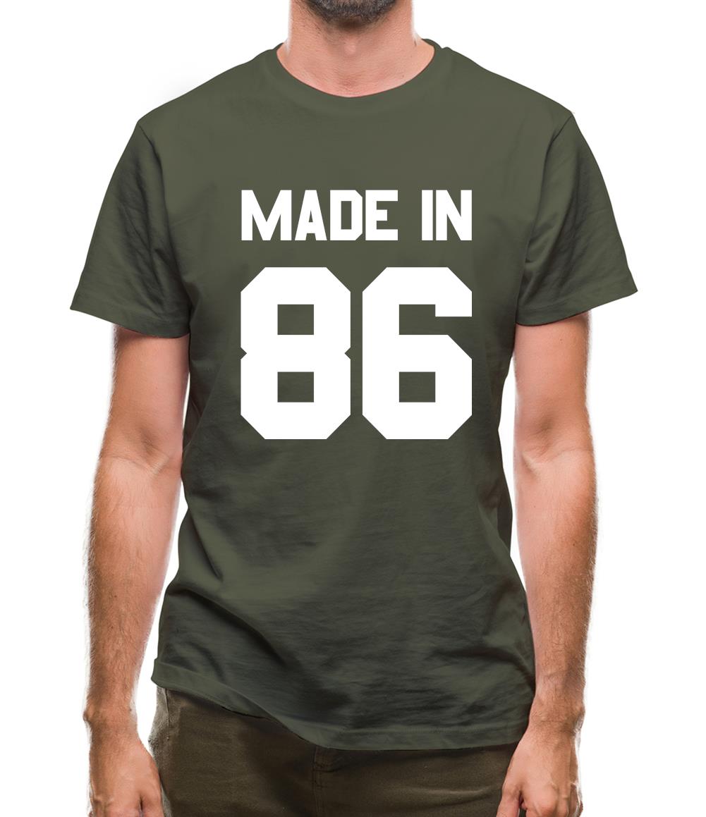 Made In '86 Mens T-Shirt
