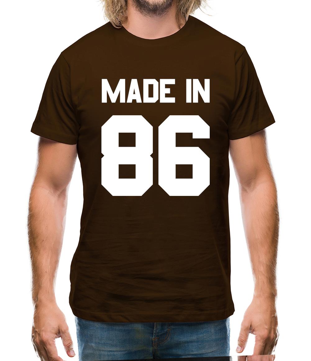Made In '86 Mens T-Shirt