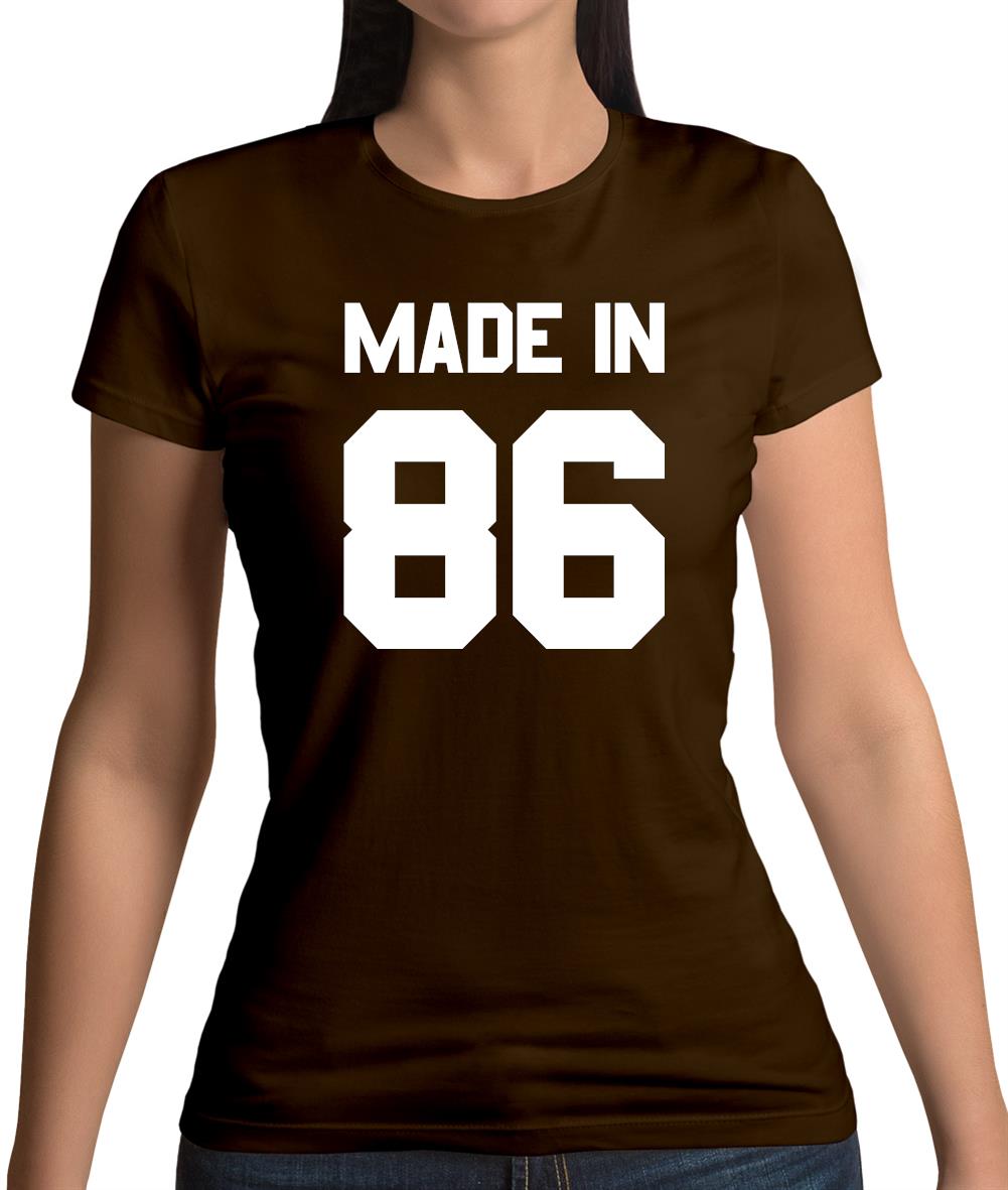 Made In '86 Womens T-Shirt