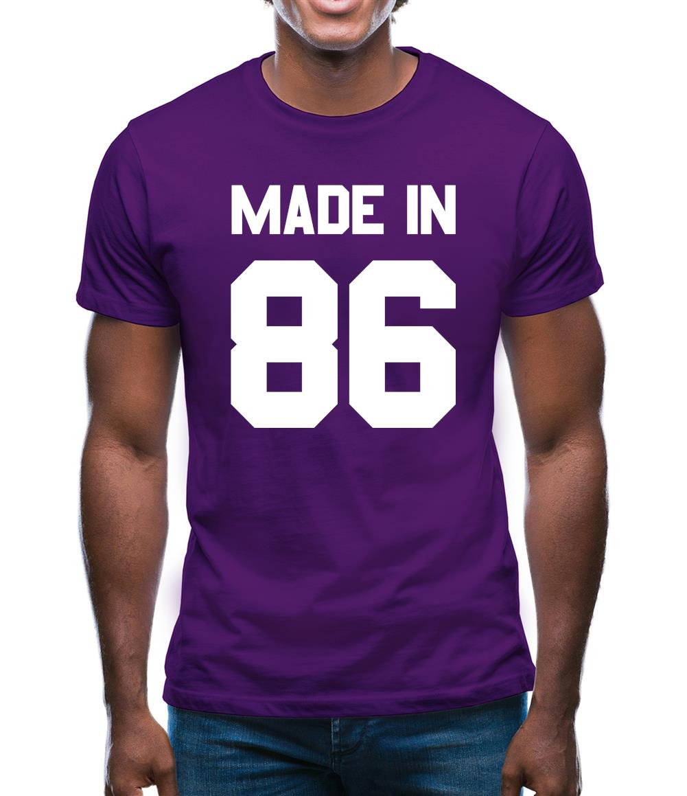 Made In '86 Mens T-Shirt