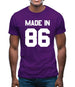 Made In '86 Mens T-Shirt