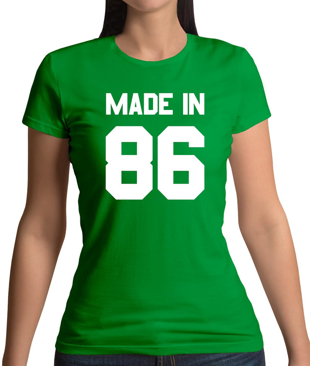 Made In '86 Womens T-Shirt