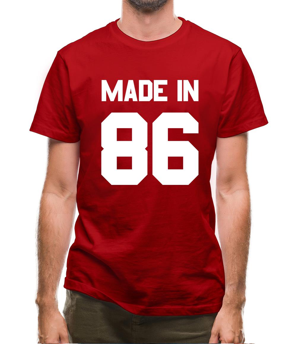 Made In '86 Mens T-Shirt