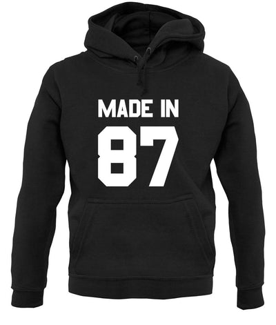 Made In '87 unisex hoodie