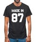 Made In '87 Mens T-Shirt