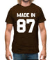 Made In '87 Mens T-Shirt