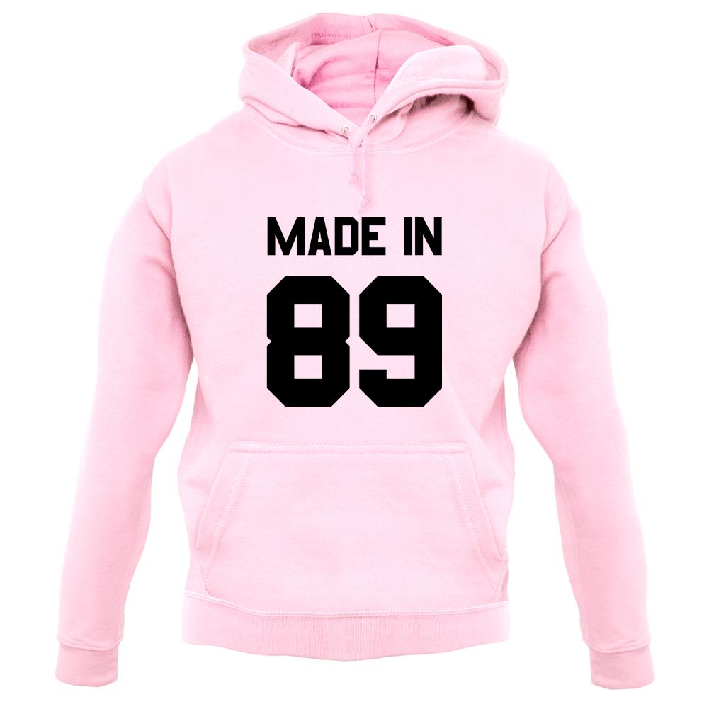 Made In '89 unisex hoodie