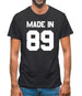 Made In '89 Mens T-Shirt