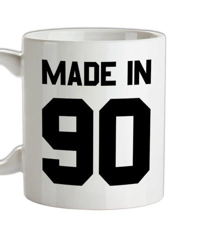 Made In '90 Ceramic Mug